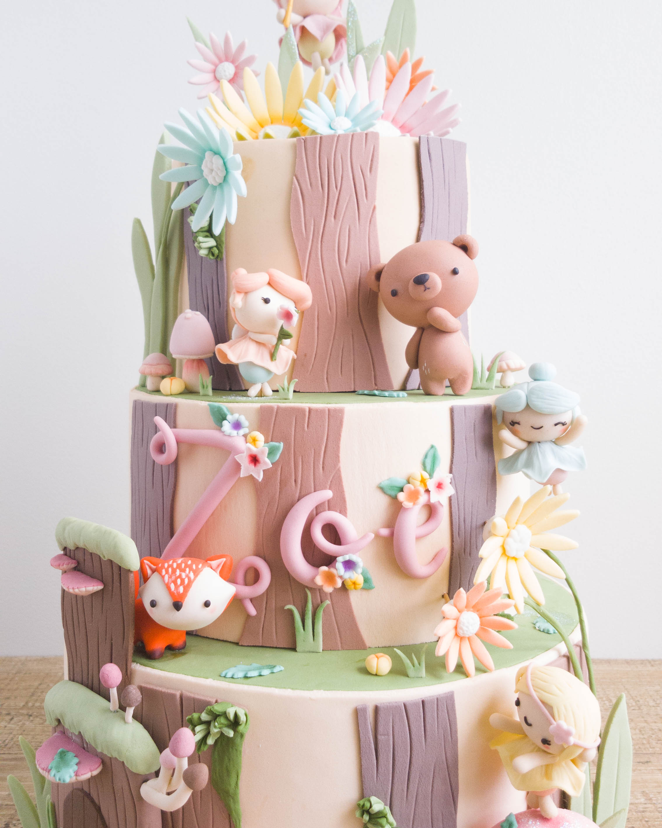 CT Cakes - Woodland Fairies - (9 of 11) #geburtstagskuchenkinder CT ...